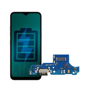 Flex de Carga Compatible Motorola Moto G9 Conector Tipo C,hi-res
