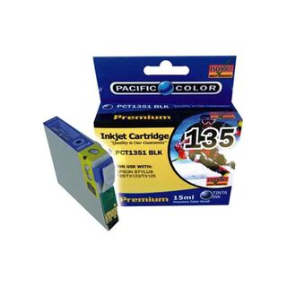 Tinta Cartucho Compatible 135 Black Pacific Color,hi-res