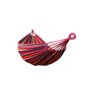 Hamaca De 180x150cms De Algodón Con Diseño Color Rojo - PuntoStore,hi-res