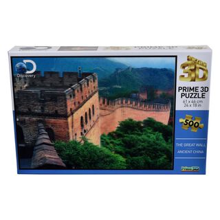 Puzzle 3d De 500 Piezas Discovery - La Gran Muralla,hi-res