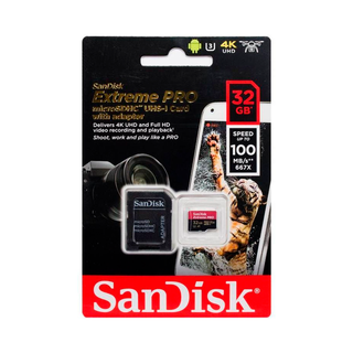 TARJETA MICRO SD SANDISK EXTREME 4K 32 GB CLASS 10 GN6MA,hi-res