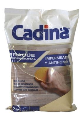 Frague Fluido Gris 1kg Impermeable Antihongos Cadina,hi-res
