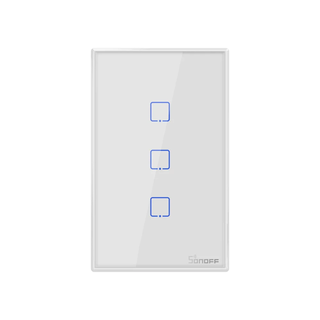 Interruptor Wifi de Pared Sonoff de 3 Canales,hi-res