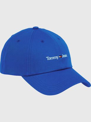 Jockey Clásico Con Logo Bordado Azul Tommy Jeans,hi-res