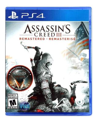 Assassin's Creed III Remastered Ps4 Juego Físico,hi-res