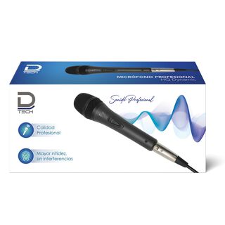 Microfono Top Con Cable Negro Datacom Pronobel,hi-res