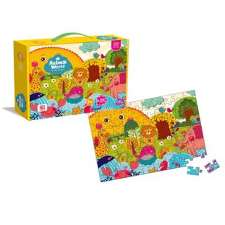 Puzzle Infantil Mundo Animal +3 años 180 piezas,hi-res