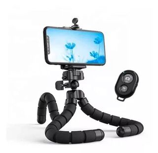 Trípode Celular Cámara Selfie Portátil + Control B,hi-res