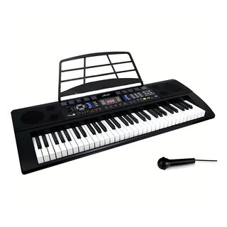 Piano Eléctrico 61 teclas teclado Musical MLS polifónico,hi-res