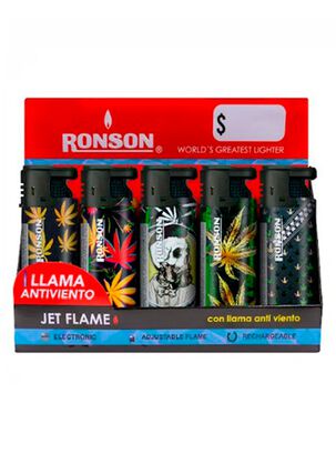 Pack Caja Ronson Jet Flame High Surtido x 15 Unidades,hi-res