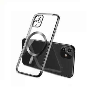 Carcasa Transparente Magsafe iPhone 13 Pro / Negro,hi-res