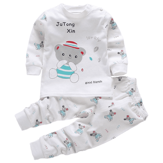 Pijama Osito Blanco para Niñas Y Bebés 100% Algodón Hipoalergénico,hi-res