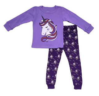Pijama algodón niña unicornio,hi-res