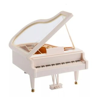 Caja Musical Retro Piano Vintage Kawaii ,hi-res