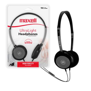 Audifonos HP-200 Maxell Dynamic Ultralight headphones TRSS,hi-res