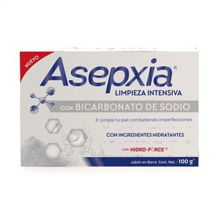 Asepxia Jabón Bicarbonato de Sodio 100 GR,hi-res