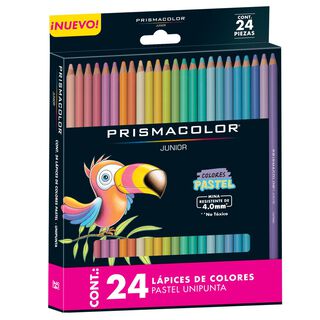 Lápices de Colores Prismacolor Junior Set 24 Pasteles,hi-res