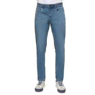 Jeans Slim Comfort Lavado Azul Claro Hombre Fashion'S Park,hi-res