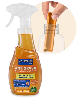 Nanolife Antigrasa - Kit Inicial 600ml,hi-res