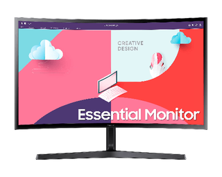 Monitor Curvo Samsung de 27”, Full HD, 75HZ, Panel VA, VGA, HDMI, FreeSync, Certificado TUV,hi-res