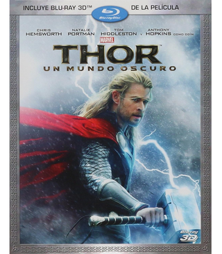 Bluray 3d Thor 2 Un Mundo Oscuro B1,hi-res