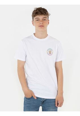 Polera Made For The Search Tee Blanco Infantil Rip Curl,hi-res