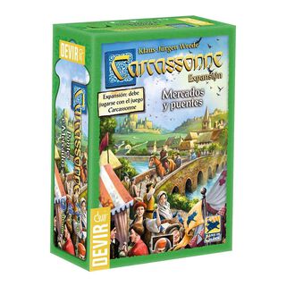 Carcassonne: Mercados y Puentes 2da Edición,hi-res