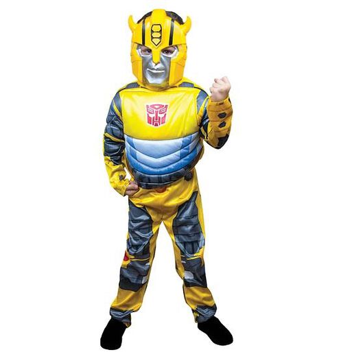 Disfraz Transformers Bumblebee Talla 7 a 8 años,hi-res