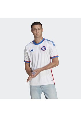 Camiseta Chile 2022 2023 Visita Blanco Nueva Original adidas,hi-res