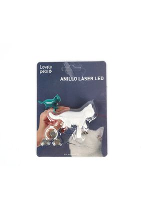 Anillo Laser para Gato Blanco,hi-res