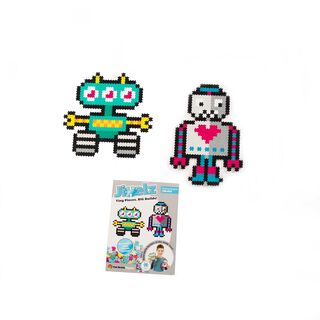 Jixelz Puzzle De Pixeles 700 Pc Set, Robots FatBrain Toys,hi-res
