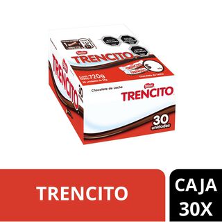 Chocolate de leche TRENCITO® Barra Caja 30x24g,hi-res