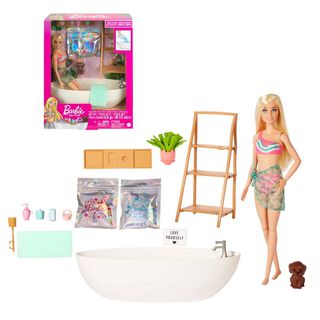 Barbie Set De Juego Baño De Burbujas,hi-res