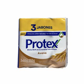 Protex Pack 03 Jabón en Barra Avena 85g C/u,hi-res