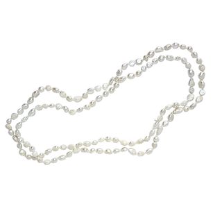 Collar Perlas De Río Magan 116cm,hi-res