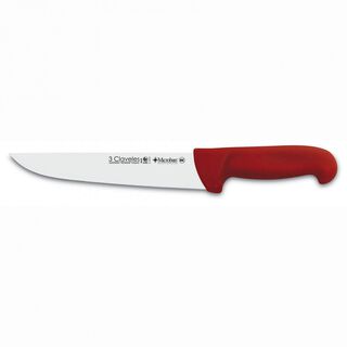 Cuchillo Carnicero 24 cm Rojo,hi-res