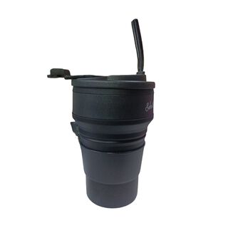 VASO MUG SILICONA NEGRO LIBRE DE BPA 500ml,hi-res