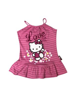 Mini vestido Niña Algodón Estampado Hello Kitty,hi-res