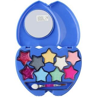 Juguete Set De Maquillaje Doble Corazon Infantil Azul ,hi-res