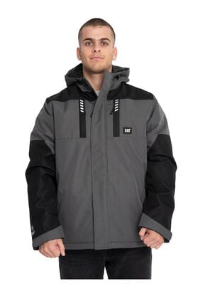 Chaqueta Hombre Midweight Insulated Oxford Gris,hi-res