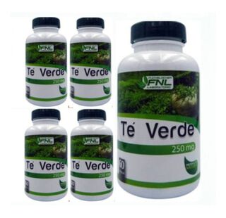 Te Verde 5X60 capsulas FNL Antioxidante, Energizante, Depuración,hi-res