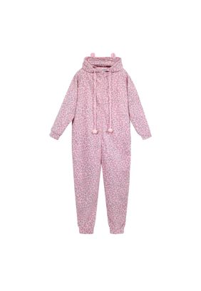Pijama Niña Polar Estampado H2O Wear Rosa,hi-res