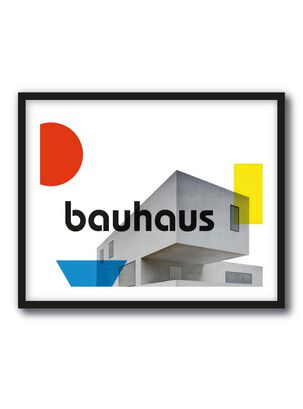 Cuadro 40x50 Arquitectura:Bauhaus,hi-res