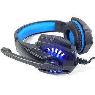 Audifono Ps4 Con Luz Azul Gamer Con Microfono Plegable,hi-res