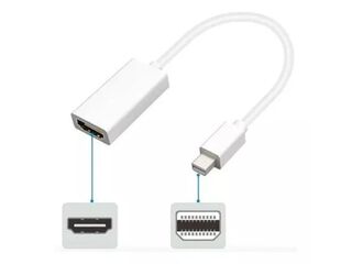 Adaptador Cable Thunderbolt Mini Displayport A Hdmi Mac 1080,hi-res