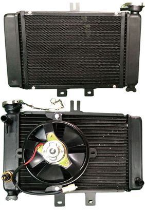 Radiador con Electro Ventilador para Moto ATV 150-250cc,hi-res