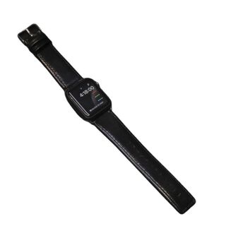 Correa Compatible c/ Apple Watch 100% Cuero Negro 42/44mm,hi-res