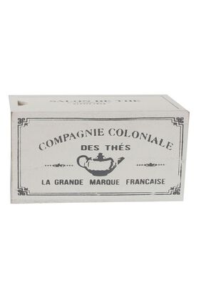 Caja de Té Diseño Vintage 13x7x7cm,hi-res