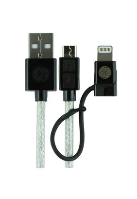 Cable 2 en 1 Micro USB Adaptador Lightning 0.90 Mts,hi-res