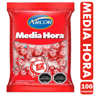 Media Hora - Caramelo De Arcor (Bolsa Con 100 Unidades),hi-res